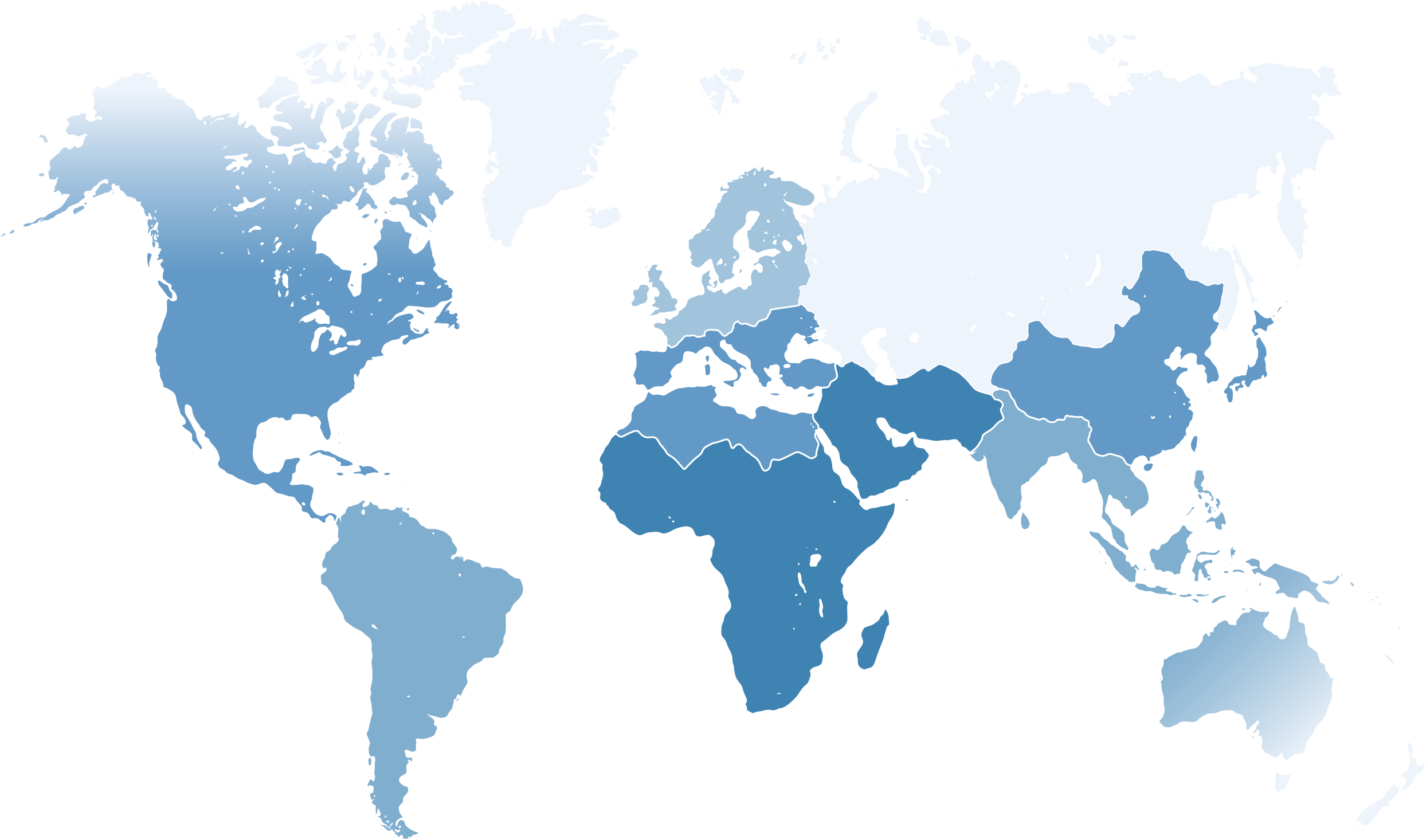 Peter Gast Shipping GmbH – World Map